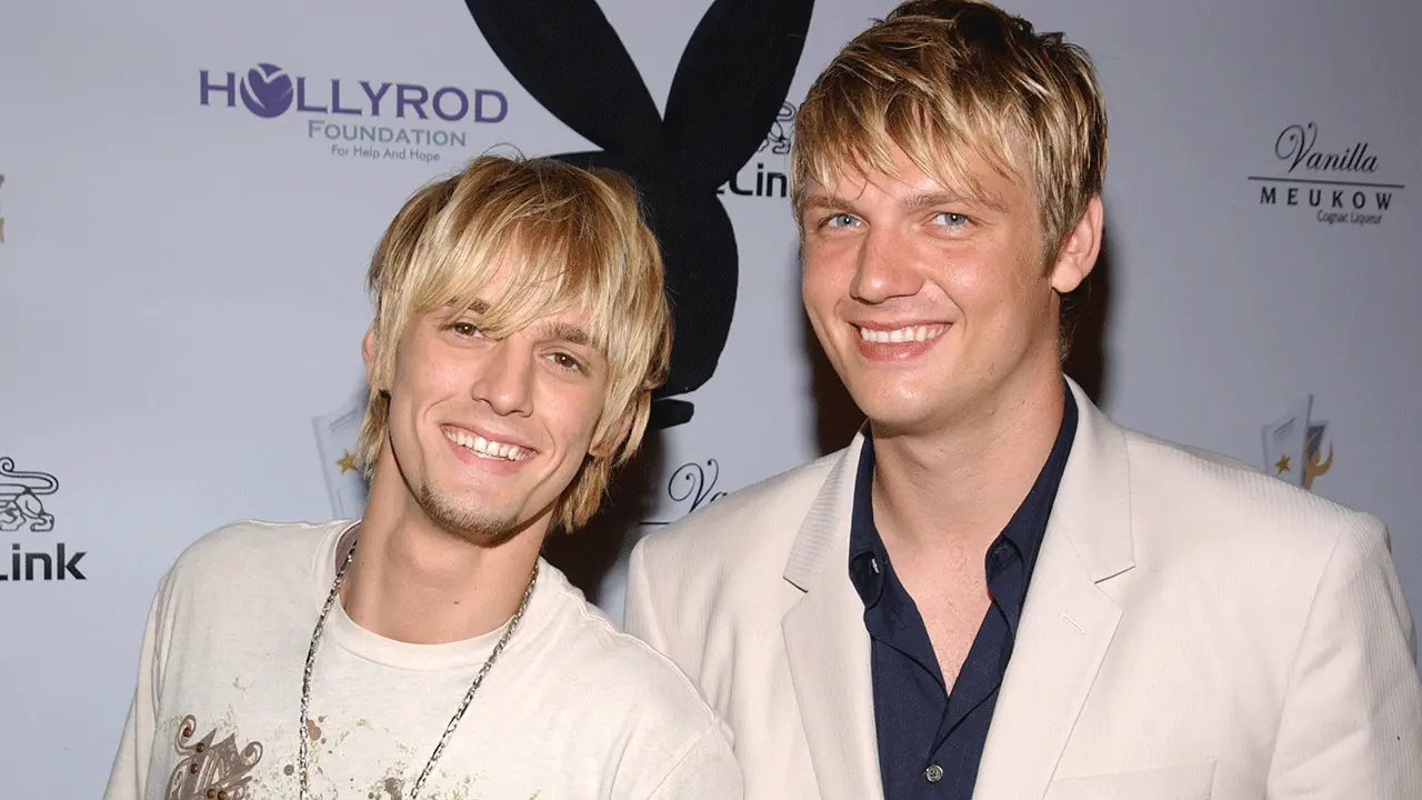 Aaron Carter and Nick Carter