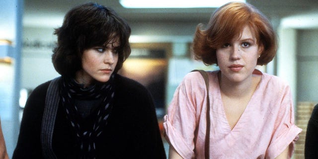 Ally Sheedy and Molly Ringwald in "The Breakfast Club."