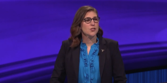 Mayim Bialik hosts Jeopardy