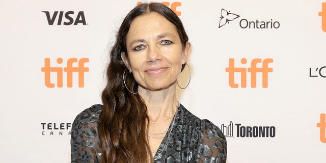 Justine Bateman on the red carpet