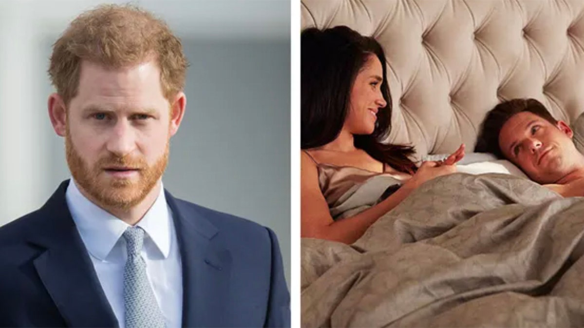 prince harry suits split photo