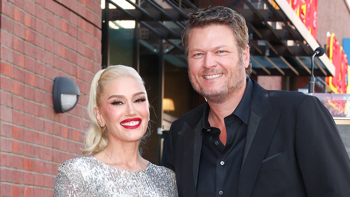 Gwen Stefani and Blake Shelton