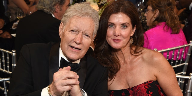 Alex Trebek and his wife Jean Trebek