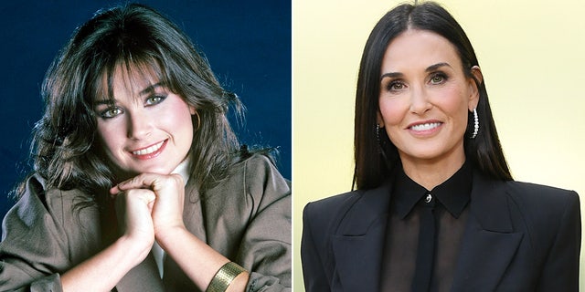 Demi Moore starred on "General Hospital" as Jackie Templeton.