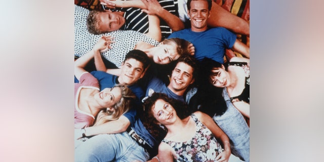 Cast of "Beverly Hills, 90210"