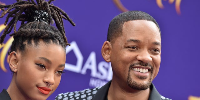 Willow and Will Smith