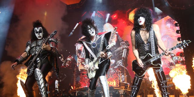 The famous rock band KISS is currently on their "End of the Road World Tour."