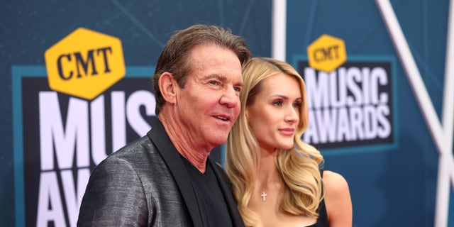 Dennis Quaid and Laura Savoie