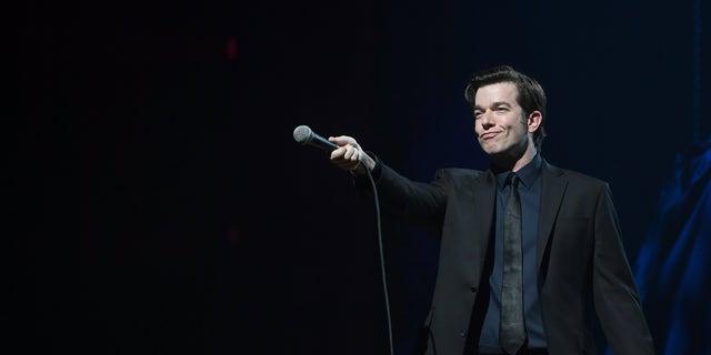 John Mulaney performing in 2022