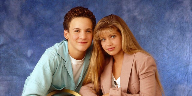 Ben Savage and Danielle Fishel from "Boy Meets World."