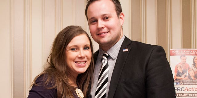 Josh Duggar and his wife Anna