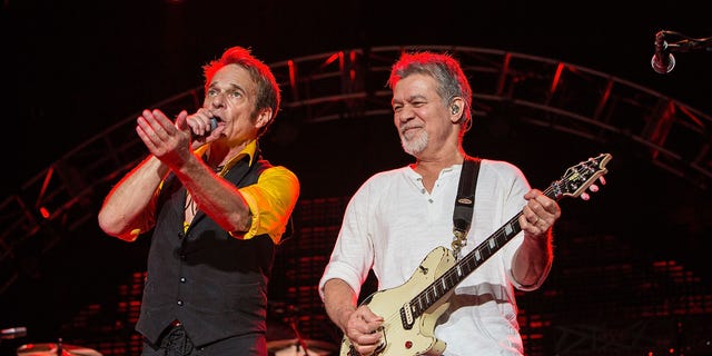 David Lee Roth and Eddie Van Halen