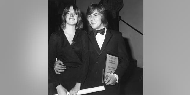 Melanie Griffith and Don Johnson are shown in 1976. Griffith met Johnson at 14 and fell in love, but they did not marry until she was 18 and he was 26.