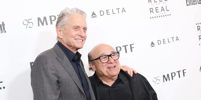 Michael Douglas and Danny DeVito