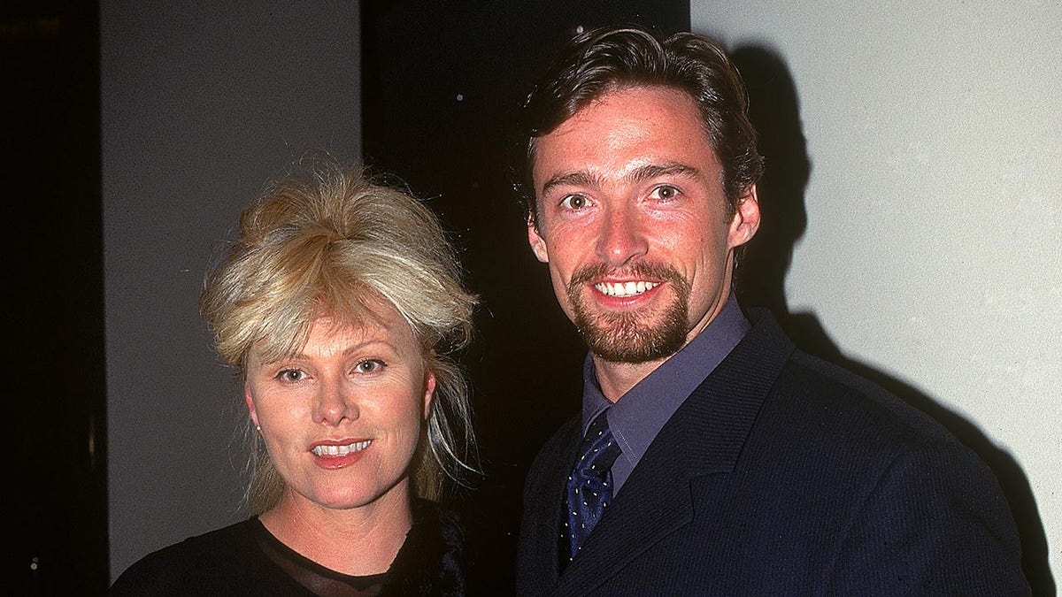 Hugh Jackman and Deborra-Lee Furness in 1997