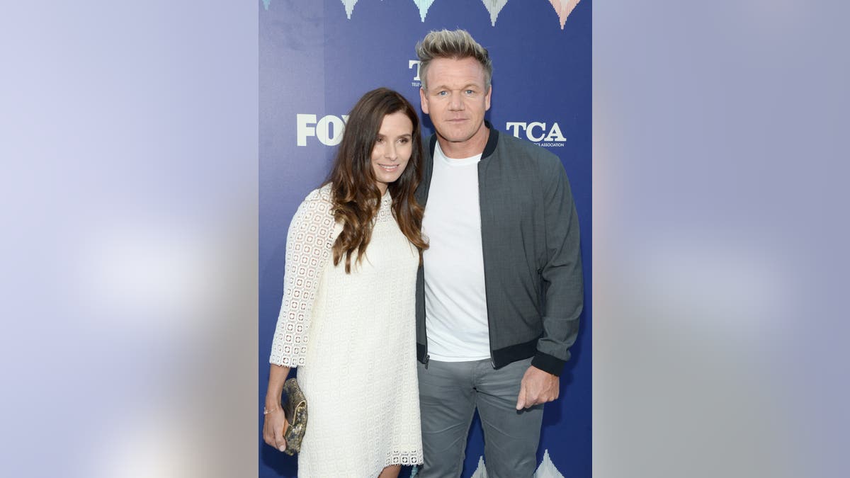 A photo of Gordon Ramsay and wife Tana