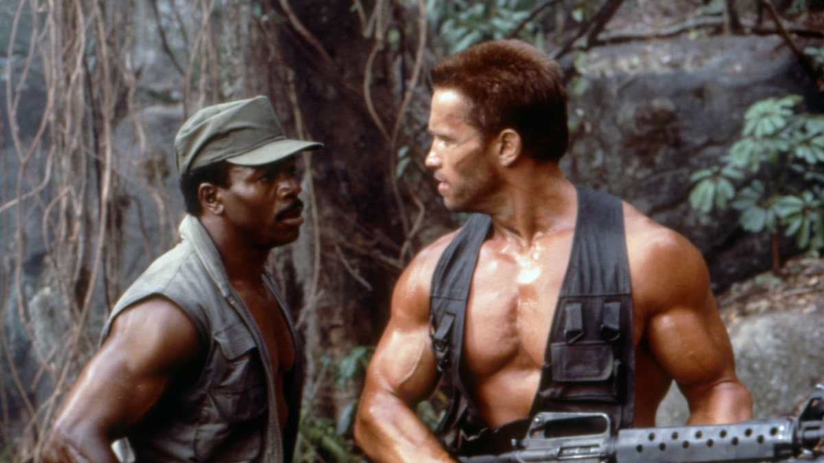 carl weathers with arnold schwarzenegger in predator