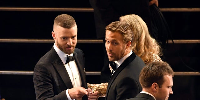 Justin Timberlake and Ryan Gosling