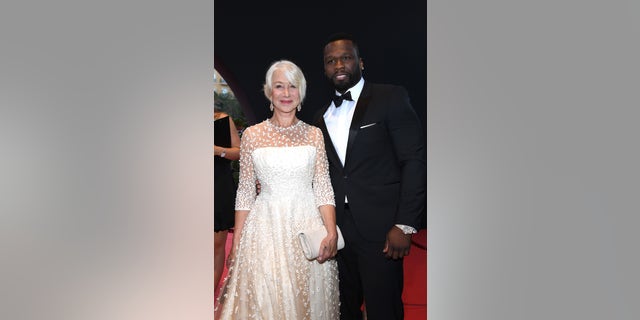 HELEN MIRREN 50 CENT MEETING IN MONACO