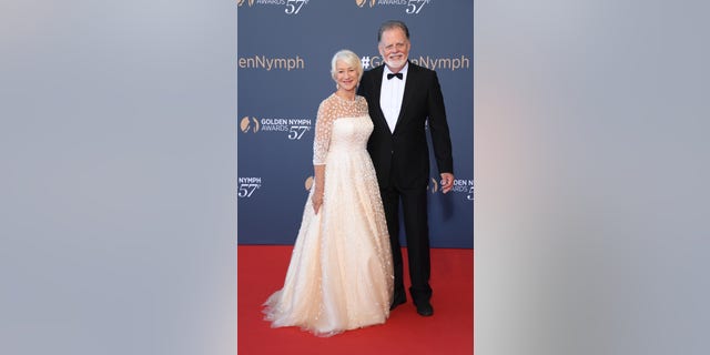 helen mirren with husband taylor hackford in monaca