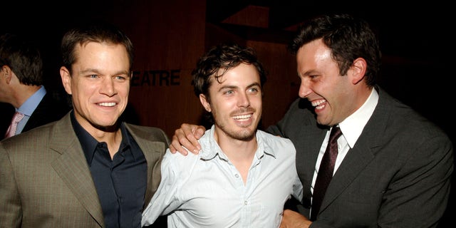 Matt Damon, Casey Affleck and Ben Affleck