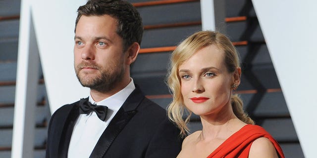 Joshua Jackson, left, dated Diana Kruger for 10 years.