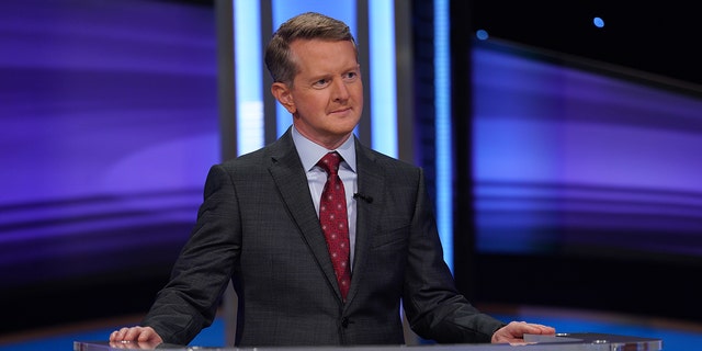 Ken Jennings hosting Jeopardy!