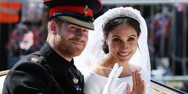 Meghan Markle, an American actress, became the Duchess of Sussex when she married Britain's Prince Harry in 2018.