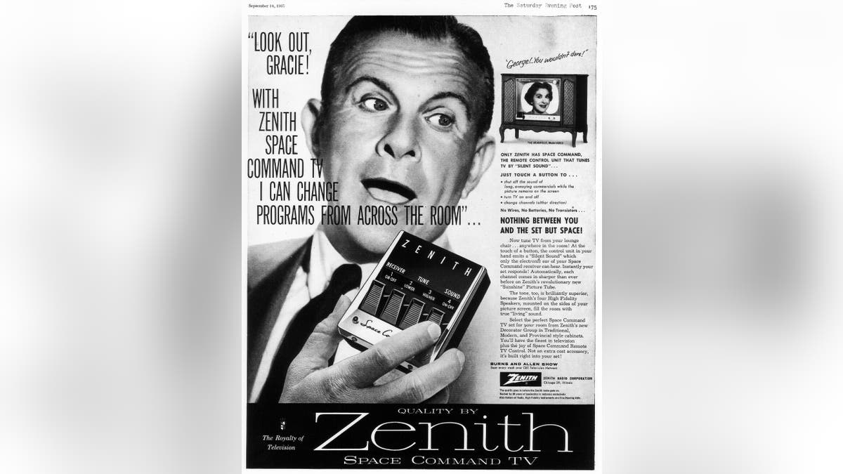 Early Zenith TV remote