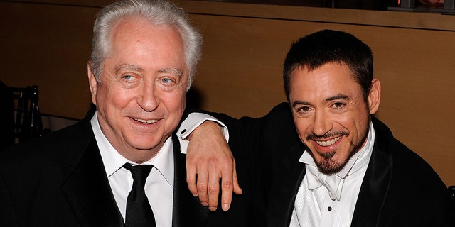Robert Downey Jr and his father