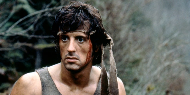 Sylvester Stallone as Rambo in First Blood