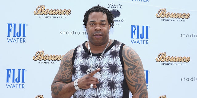 Busta Rhymes red carpet