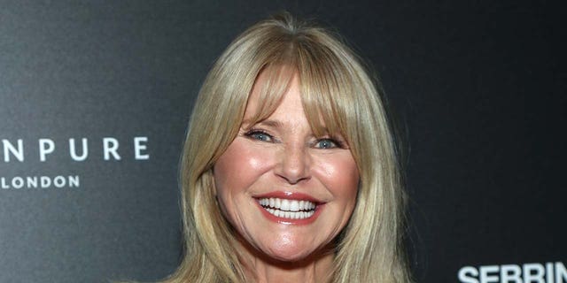 Christie Brinkley smiling