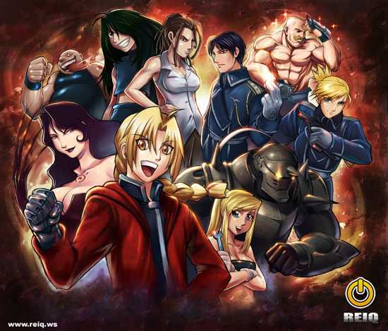 Full Metal Alchemist Group By Reiq