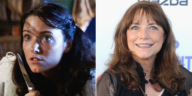 Karen Allen then and now split