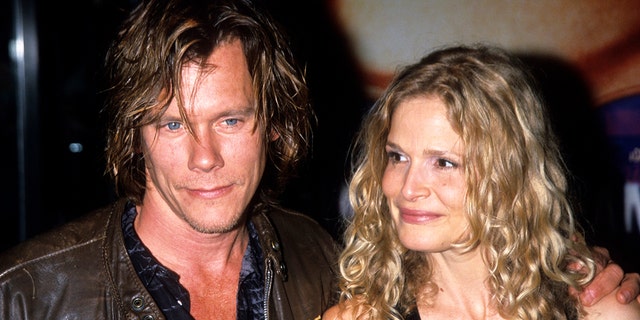 Kevin Bacon and Kyra Sedgwick at the Almost Famous premiere in 2000