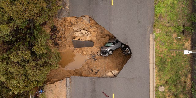 Los Angles streets have been ravaged by recent winter storms. 