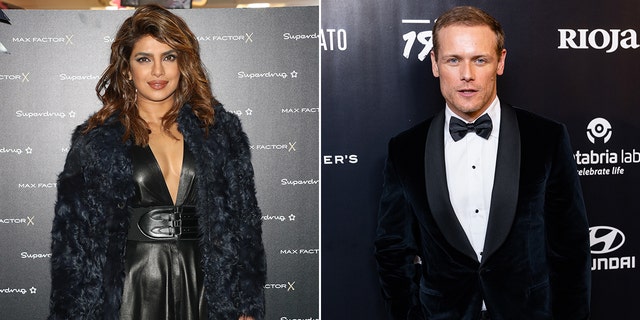 The film "Love Again" stars Priyanka Chopra Jonas and Sam Heughan as well as Celine Dion.