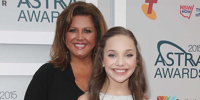 Maddie Ziegler with Abby Lee Miller