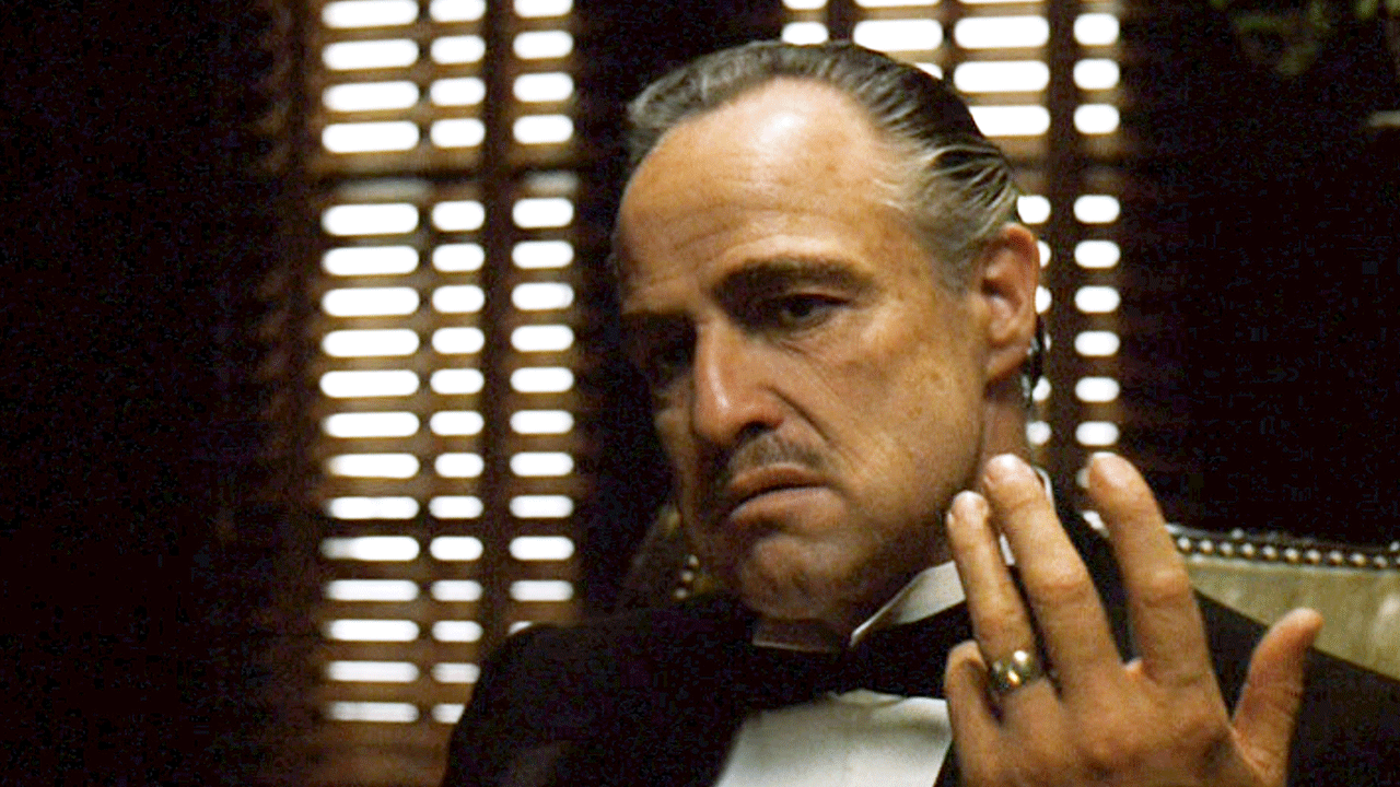 Marlon Brando in "The Godfather"