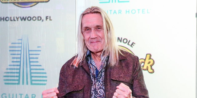 Nicko McBrain from Iron Maiden