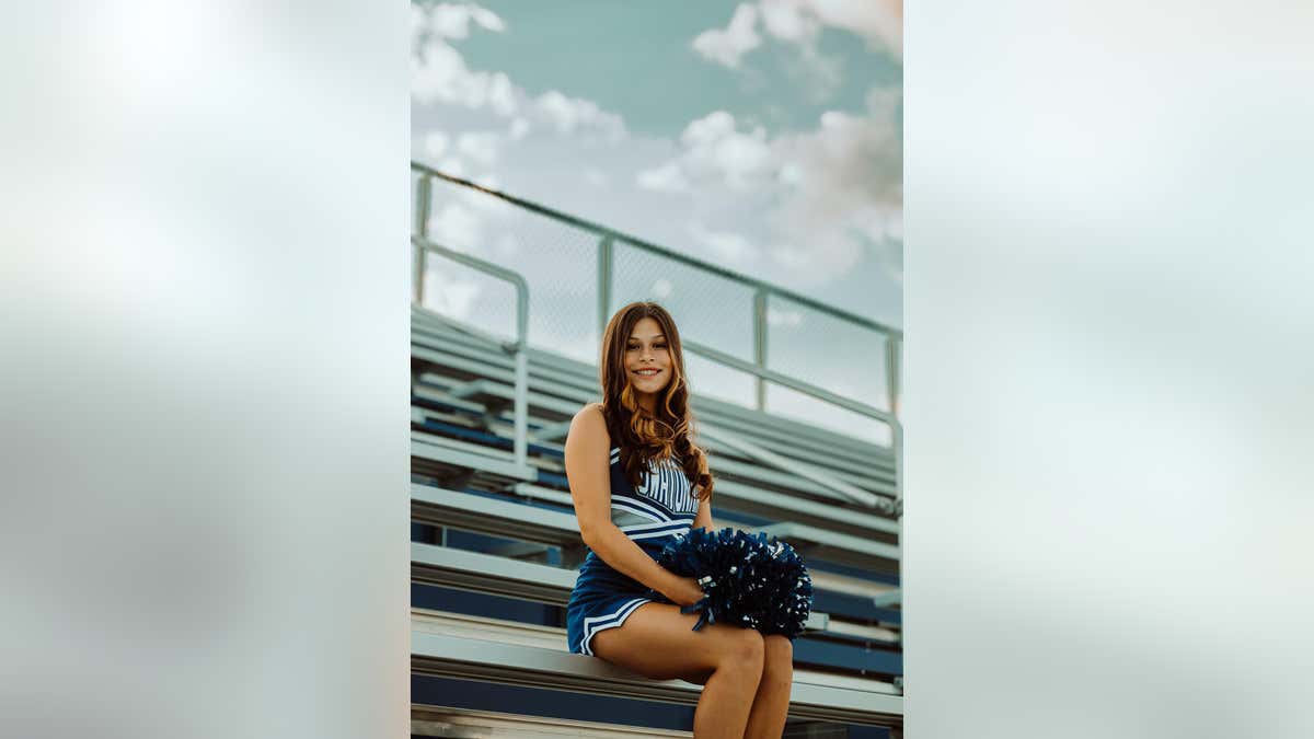 Amber Will, who took Oliva Flores' (pictured) photos for her senior portraits, told Fox News Digital, "Even in that short amount of time it was obvious she was a vibrant and sweet girl."