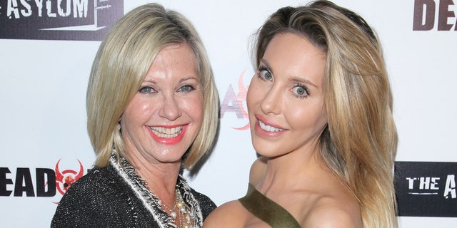 Olivia Newton-John and daughter Chloe Lattanzi