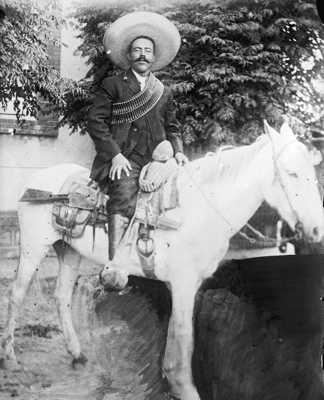 Pancho Villa Horseback