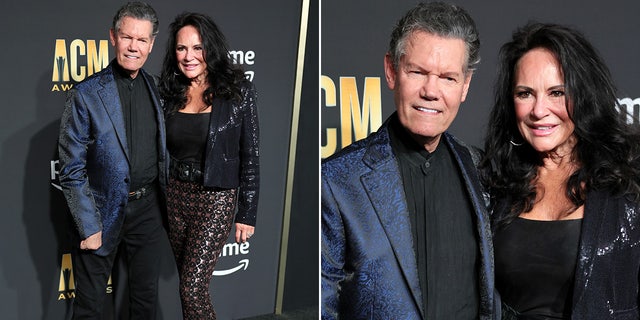 Randy Travis and his wife Mary at the ACM Awards