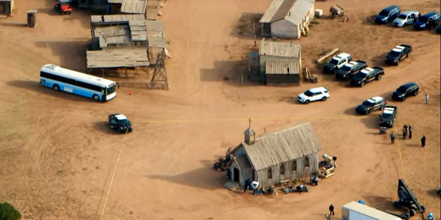 Bonanza Creek church set of Rust shooting with Alec Baldwin