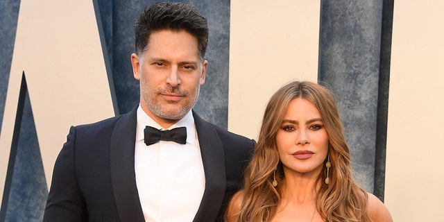 Sofia Vergara and Joe Manganiello at Oscars party