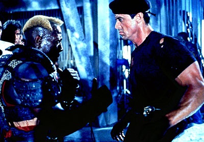 Wesley Snipes Sylvester Stallone Demolition Man 001